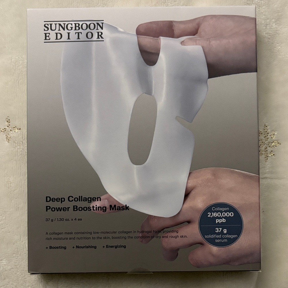 SUNGBOON EDITOR Deep Collagen Power Boosting Mask - White